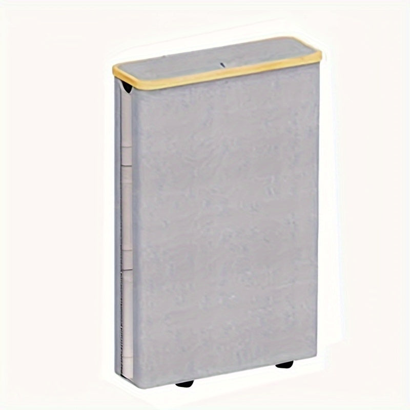 A Large-Capacity Tissue Storage Box with a Lid, Designed to Hold 24 Regular Rolls Or 18 Jumbo Rolls, Featuring a Transparent Window And Four Feet.