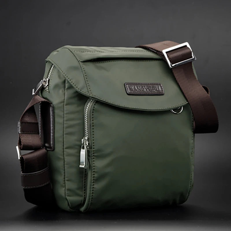 Men's Waterproof Retro Crossbody Shoulder Bag
