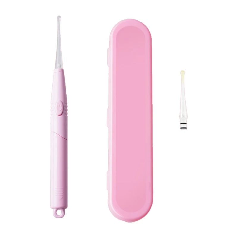 1 Set Baby Ear Cleaner Ear Wax Removal Tool Flashlight Earpick Ear Cleaning Earwax Remover Luminous Ear Curette Light Spoon