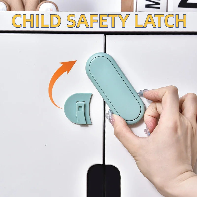 10 Pcs Cabinet Safety Straps Anti-Pinch Locks Baby Drawer Childproof Protection Eco-Friendly Safety Locks