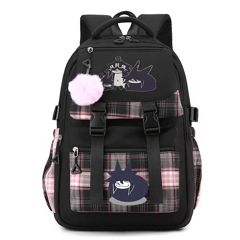 Fundamental Paper Education Kids Backpack Children Large Capacity Knapsack Girl Cartoon Casual Book Bag Boy Anime Schoolbag Gift