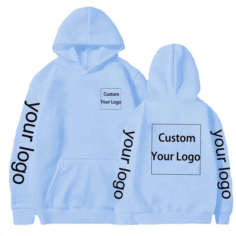 2023 Style Custom Hoodie Diy Text Couple Friends Family Logo Image Print Clothing Custom Sports Leisure Sweater Size Xs-4Xl