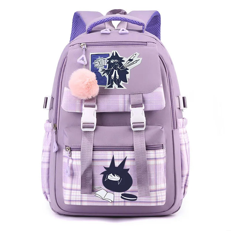 Fundamental Paper Education Kids Backpack Children Large Capacity Knapsack Girl Cartoon Casual Book Bag Boy Anime Schoolbag Gift