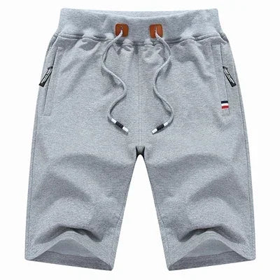 2024 New Men's Shorts Summer Breeches Cotton Casual Sweat Bermudas Men Black Homme Classic Brand Clothing Beach Shorts Male