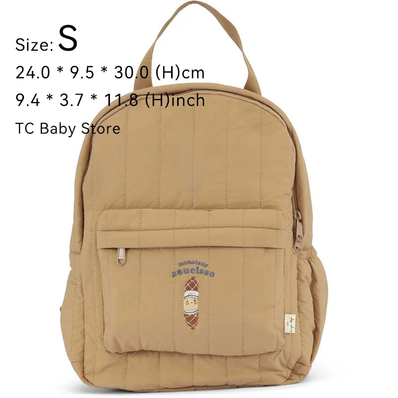 KS Baby Backpack Primary Schoolbag Kindergarten Kids Bags Brand Traveling Mom Cherry Lemon Children's Boys Girls Gift Storage