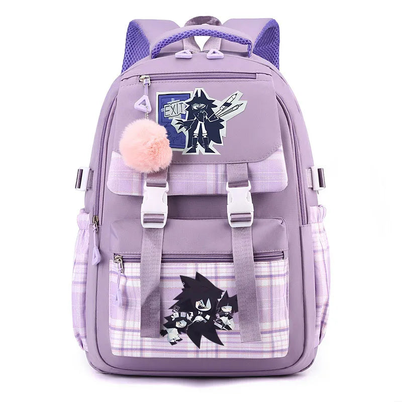 Fundamental Paper Education Kids Backpack Children Large Capacity Knapsack Girl Cartoon Casual Book Bag Boy Anime Schoolbag Gift