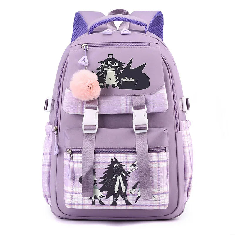 Fundamental Paper Education Kids Backpack Children Large Capacity Knapsack Girl Cartoon Casual Book Bag Boy Anime Schoolbag Gift
