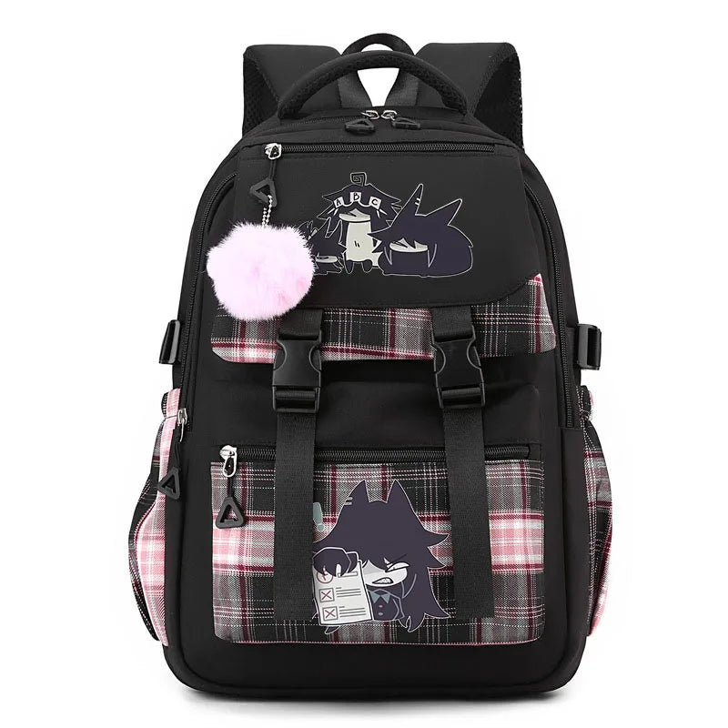 Fundamental Paper Education Kids Backpack Children Large Capacity Knapsack Girl Cartoon Casual Book Bag Boy Anime Schoolbag Gift