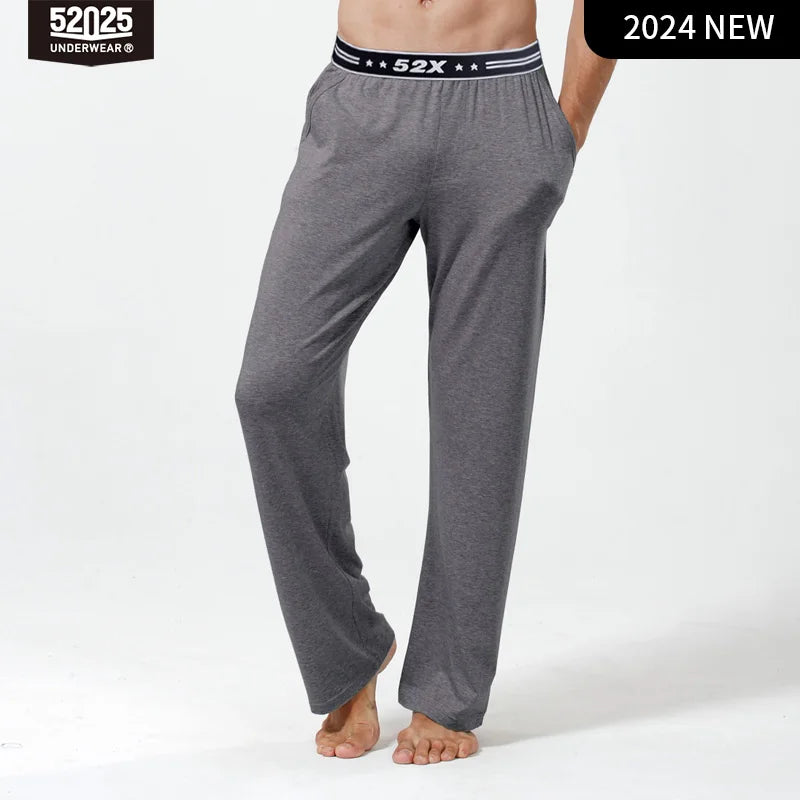 52025 Pajama Pants Lounge Pants Home Trousers Cotton Modal Pajamas Bottoms Sleep Bottoms Homewear Men Pyjamas Pajamas Home Pants