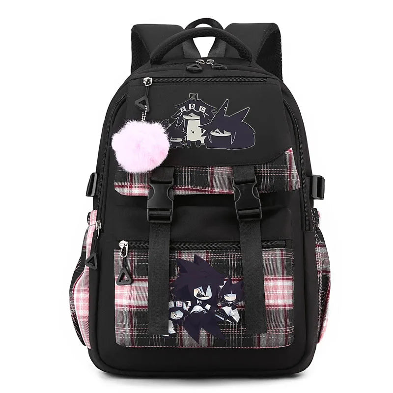 Fundamental Paper Education Kids Backpack Children Large Capacity Knapsack Girl Cartoon Casual Book Bag Boy Anime Schoolbag Gift