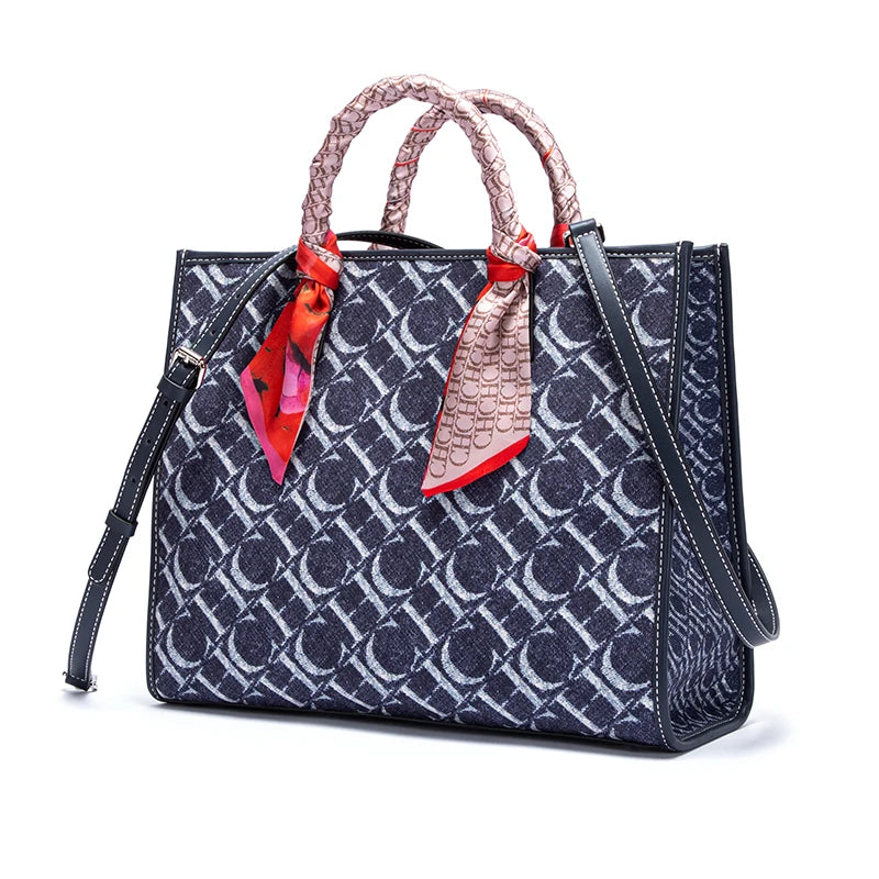 Scarf Accessories Box Body Women's Handbags Large Capacity Fashion Letter Printing Women's Spaghetti Strap Shoulder Bags