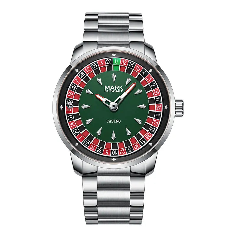 Mark Fairwhale 5031 Rotating-Dial Quartz Watch