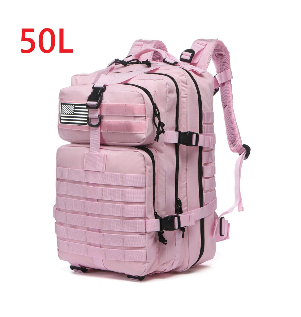 25L/50L Waterproof Tactical Hiking & Camping Backpack