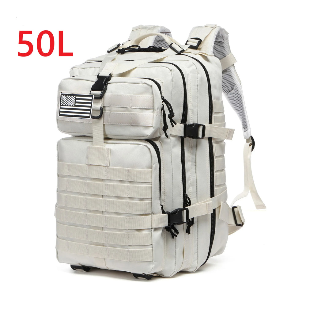25L/50L Waterproof Tactical Hiking & Camping Backpack