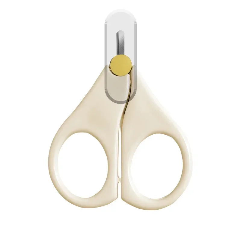Safety Mini Nail Clippers Scissors Cutter Convenient Daily Baby Nail Shell Shear Manicure Tool Baby Nail Care for Newborn Baby