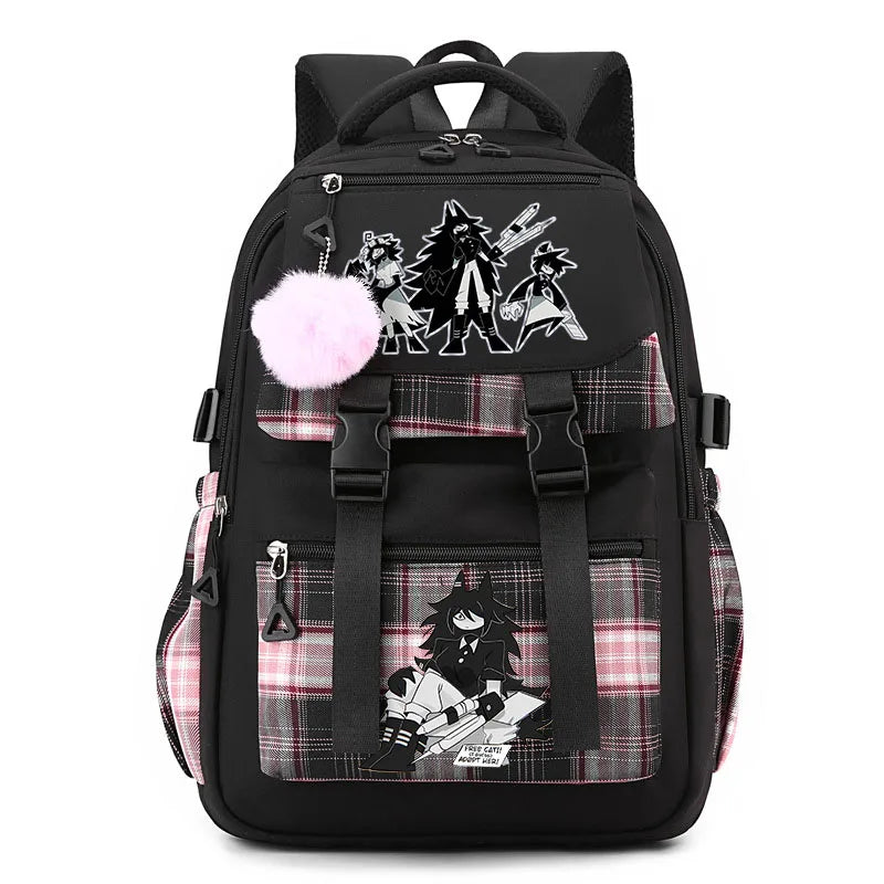 Fundamental Paper Education Kids Backpack Children Large Capacity Knapsack Girl Cartoon Casual Book Bag Boy Anime Schoolbag Gift