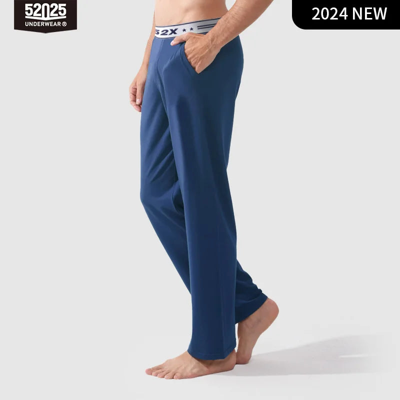 52025 Pajama Pants Lounge Pants Home Trousers Cotton Modal Pajamas Bottoms Sleep Bottoms Homewear Men Pyjamas Pajamas Home Pants