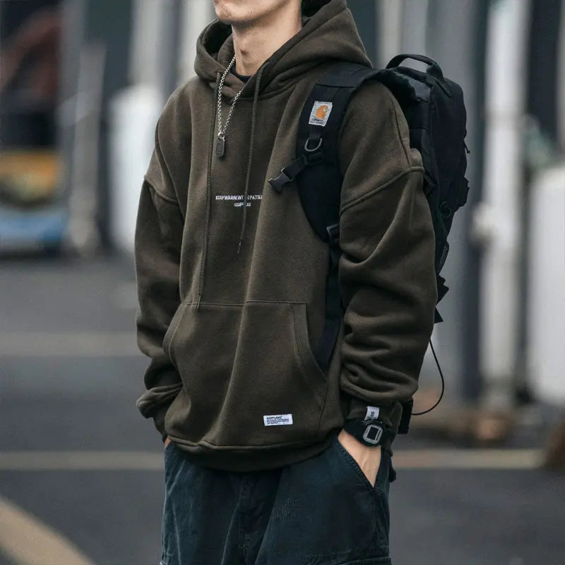2023 Spring Autumn Korean Elegant Fashion Sweatshirt Man Vintage Pullover All Match Hoodie Casual Fashion Tops Y2K Male Clothes