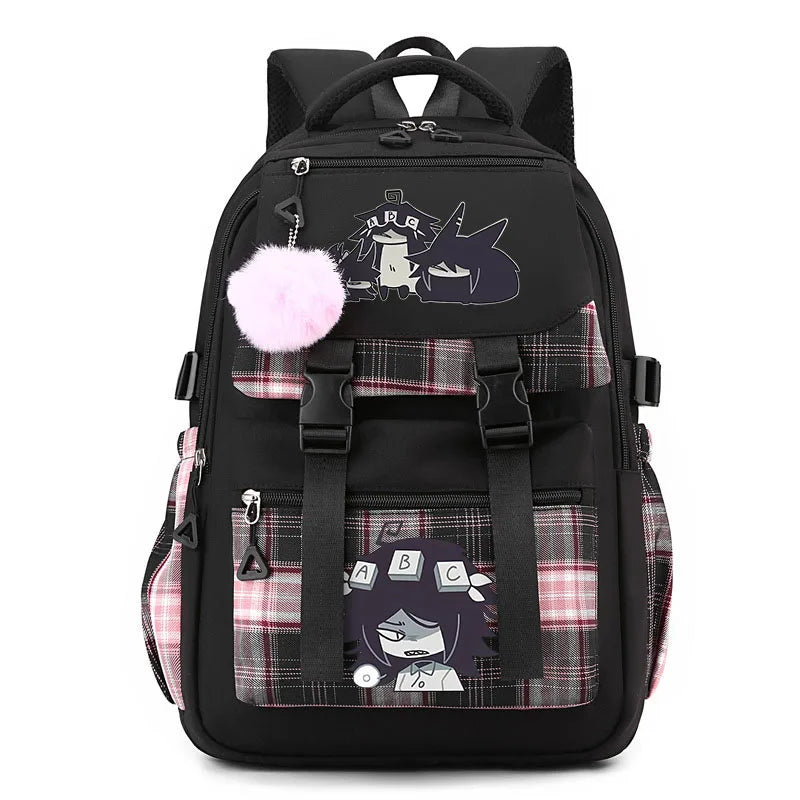 Fundamental Paper Education Kids Backpack Children Large Capacity Knapsack Girl Cartoon Casual Book Bag Boy Anime Schoolbag Gift