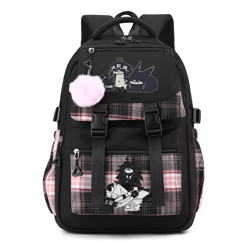 Fundamental Paper Education Kids Backpack Children Large Capacity Knapsack Girl Cartoon Casual Book Bag Boy Anime Schoolbag Gift