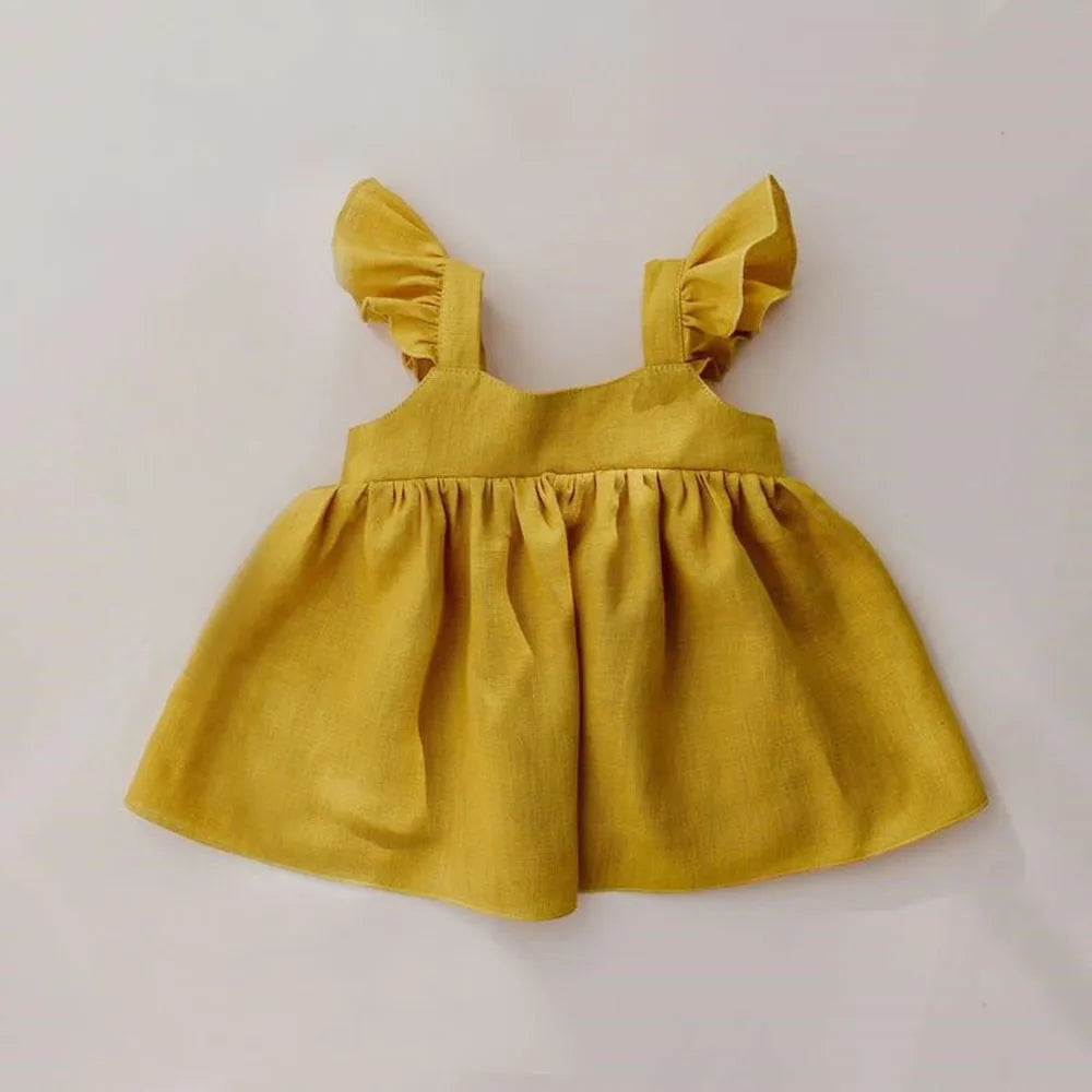 Linen Baby Dresses