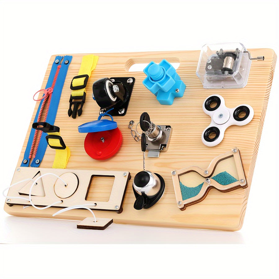 Sensory Busy Board for Seniors — Calming Activity Aid
