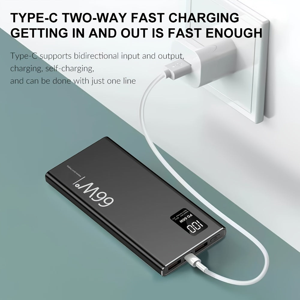 66W 20,000mAh Fast-Charge Power Bank
