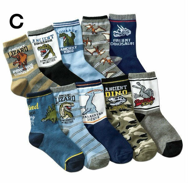 10 pairs / lot children boy socks kids 4-15 years old kids socks cartoon cotton children's socks high quality - PEGS & HANGERS PTY LTD