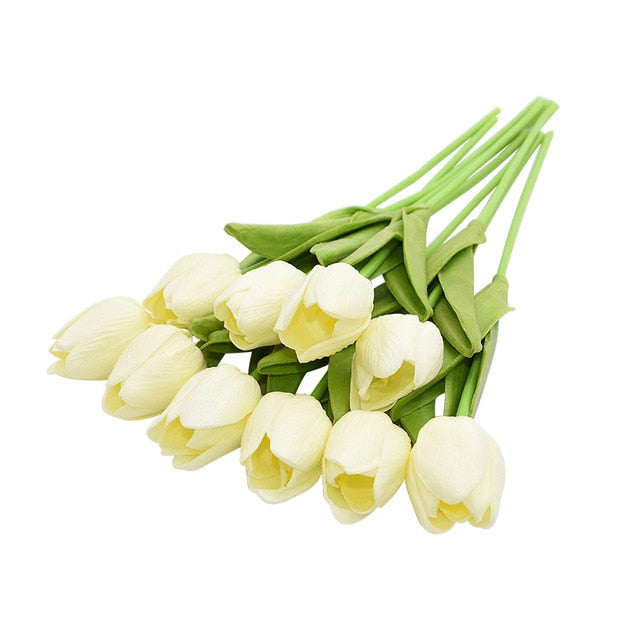 10Pcs High Quality Real Touch Calla Lily Artificial Flowers Calla Lily Bouquet For Wedding Bouquet Bridal Home Flower Decoration - PEGS & HANGERS PTY LTD