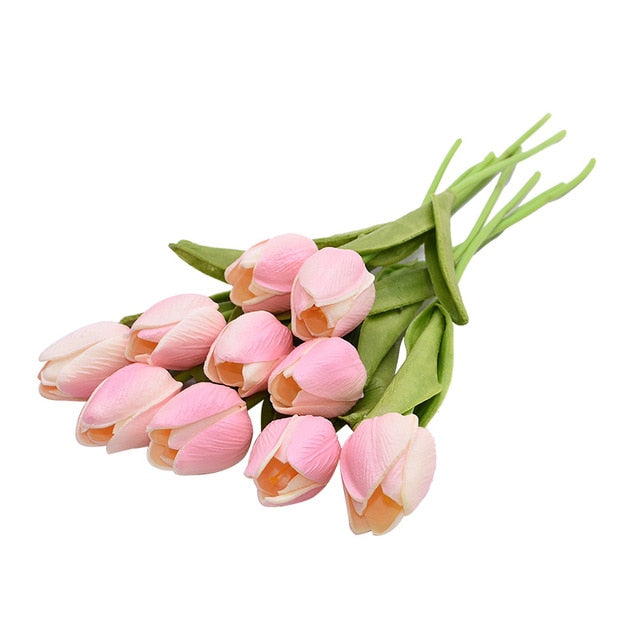 10Pcs High Quality Real Touch Calla Lily Artificial Flowers Calla Lily Bouquet For Wedding Bouquet Bridal Home Flower Decoration - PEGS & HANGERS PTY LTD