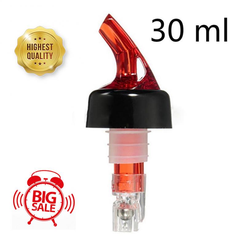 1PC 2 Colors 20ml/30ml Quantitative Wine Pourer Alcohol Liquid Dispenser Measuring Oil Bottle Spout Wine Decanter KTV Bar Tools - PEGS & HANGERS PTY LTD