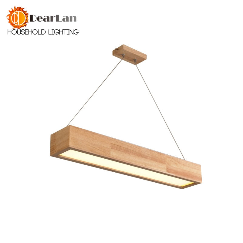 15W/25W/30W LED Wooden Pendant Light With Arcrylic Shade,Modern Style Pendant Lamp For Living Room/Sitting Room/Bedroom(DY-50) - PEGS & HANGERS PTY LTD